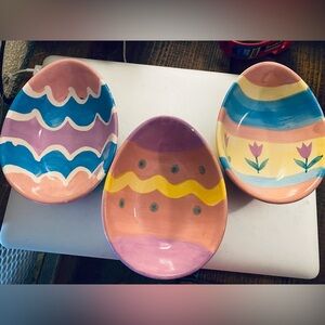 Custom Pottery Egg Dishes